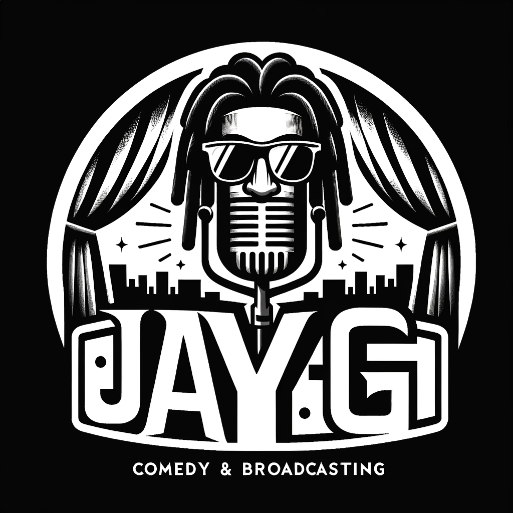 Jay-G Comedy and Broadcasting logo